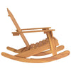NNEVL Adirondack Rocking Chair Solid Wood Acacia-3
