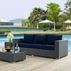 Weather-Resistant Wicker Rattan Outdoor Patio Sofa Set-1