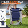 Zero Gravity Reclining Lounge Chair with Cushion & Cup Holder