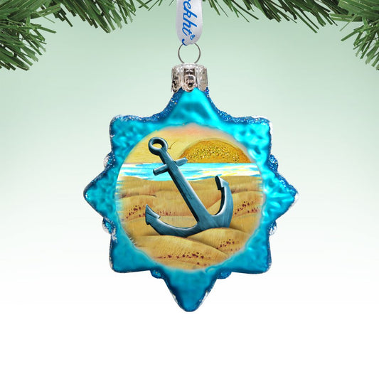 Mercury Glass Ornament - Handcrafted Holiday Keepsake