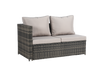 Outdoor Wicker Conversation Set 6-piece set with Cushions for Patio,