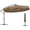 10 ft Cantilever Patio Umbrella with Cover