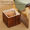 Flip Top Lid Storage Bench - Brown-1