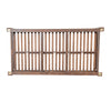 Acacia Wood Porch Swing Bed — Twin Size