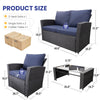 Krofem 4-Piece Patio Furniture Set