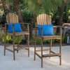 Acacia Adirondack Barstools — Set of 2
