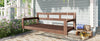 Acacia Wood Porch Swing Bed — Twin Size