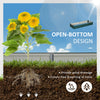 Galvanized Raised Garden Bed, 95" Elevated Metal Planter