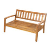 2-Piece Outdoor Teak & Acacia Wood Conversation Set