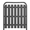 Set of 2 Folding Patio Chairs with WPC Slats