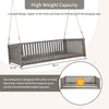 Acacia Porch Swing Bed — Twin Size