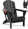 Folding Weather Resistant Adirondack Chairs for Outdoor Relaxation