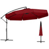 10 ft Patio Cantilever Umbrella with Cover