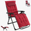 Zero Gravity Reclining Lounge Chair with Cushion & Cup Holder