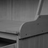 Garden Potting Bench with Storage — Gray