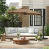 9 x 8.2 ft Cantilever Offset Patio Umbrella