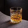 Soleil Crystal Whiskey Tumbler Glasses