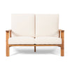 Paloma Acacia Loveseat & Coffee Table Set
