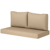 Wicker Loveseat Cushion Set