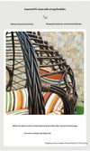 Birds-Nest Bamboo Rattan Hanging Swing Hammock Chair
