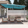 11Ft Cantilever Patio Umbrella 360  Rotation   Integrated Tilting