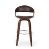 Outdoor Wicker Bar Stool With Back