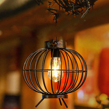 Anchor Iron Patio Lantern