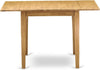 Norden Oak Extendable Dining Table 30X48 Rectangle