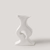 Simple White Porcelain Vase, Nordic Modern Decor