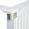 Acacia Wood Porch Swing Bed — Twin Size