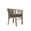 Acacia Wood Outdoor Dining Chairs with Water-Resistant Cushions