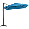 8×8 Offset Cantilever Patio Umbrella with 360° Rotation