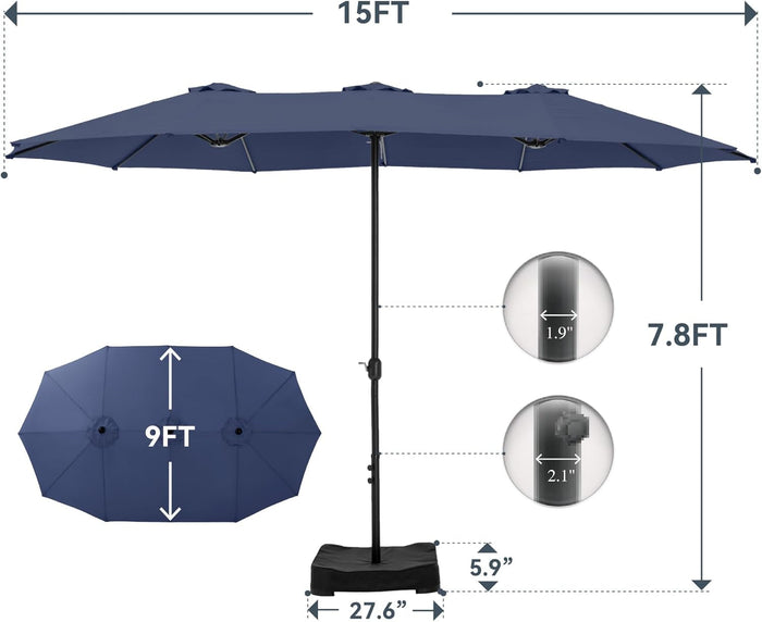 Weighted for open spaces