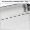 Clear Polycarbonate Front Door Canopy, 79 × 38 in.