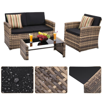 4-Piece Patio Furniture Set