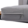 Modern Metal Daybed with Wood Accents