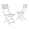 Acacia Wood Folding Outdoor Dining Chair, Set of 2