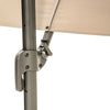 Cantilever Umbrella with Tilt System and Wheeled Base, 9.8 ft