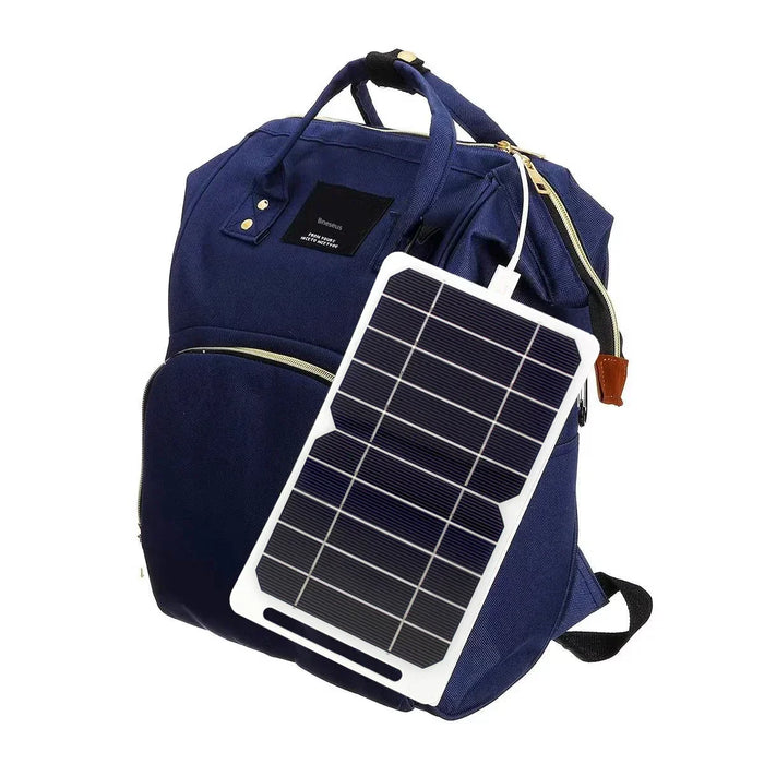 Solar-powered charging