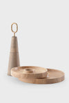 Tiered Coastal Serving Stand