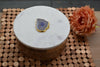 Round Wooden Box with Marble Agate Lid