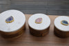 Round Wooden Box with Marble Agate Lid