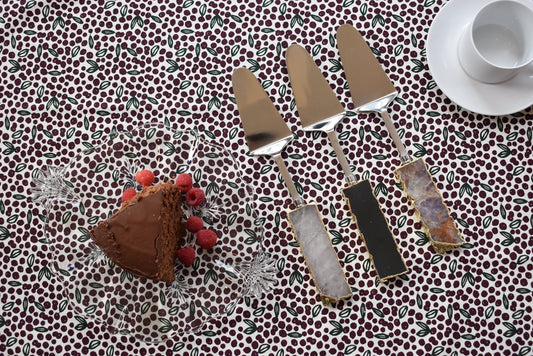 Cake Server — Gold Trim