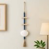 Driftwood Seashell Wall Hanging with Wooden Scallop Shells