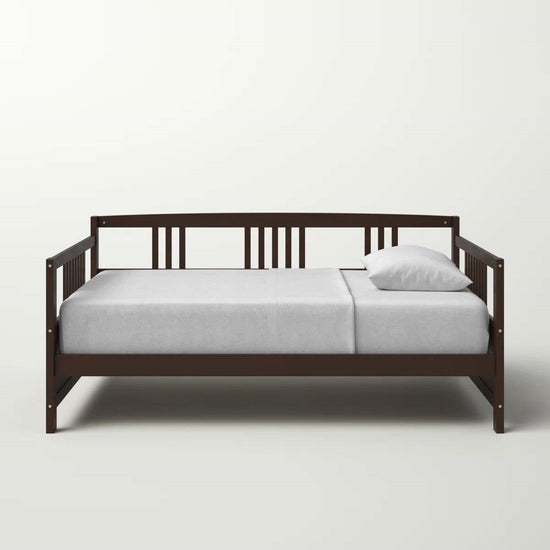 Full size Daybed in Dark Brown Wood Finish-2