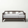 Full size Daybed in Dark Brown Wood Finish-2