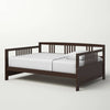 Full size Daybed in Dark Brown Wood Finish-2