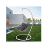 Coastal Rocking Pod Egg Chair with Stand