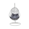 Coastal Rocking Pod Egg Chair with Stand