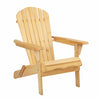 Folding Wooden Adirondack Lounge Chair for Outdoor Living